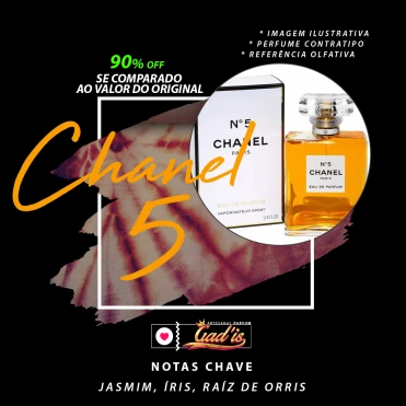 Perfume Similar Gadis 171 Inspirado em Chanel 5 Contratipo